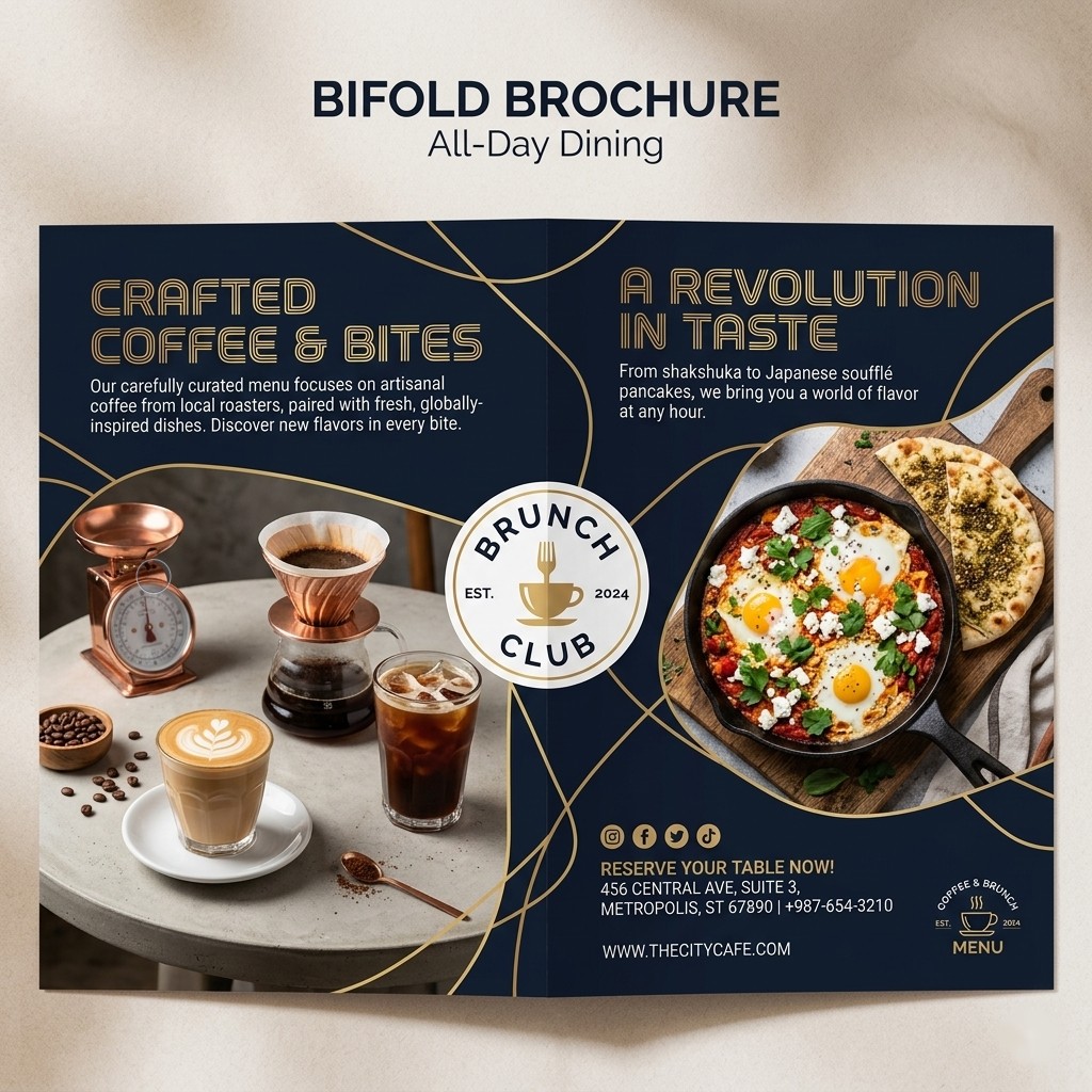 Brochure Half Fold