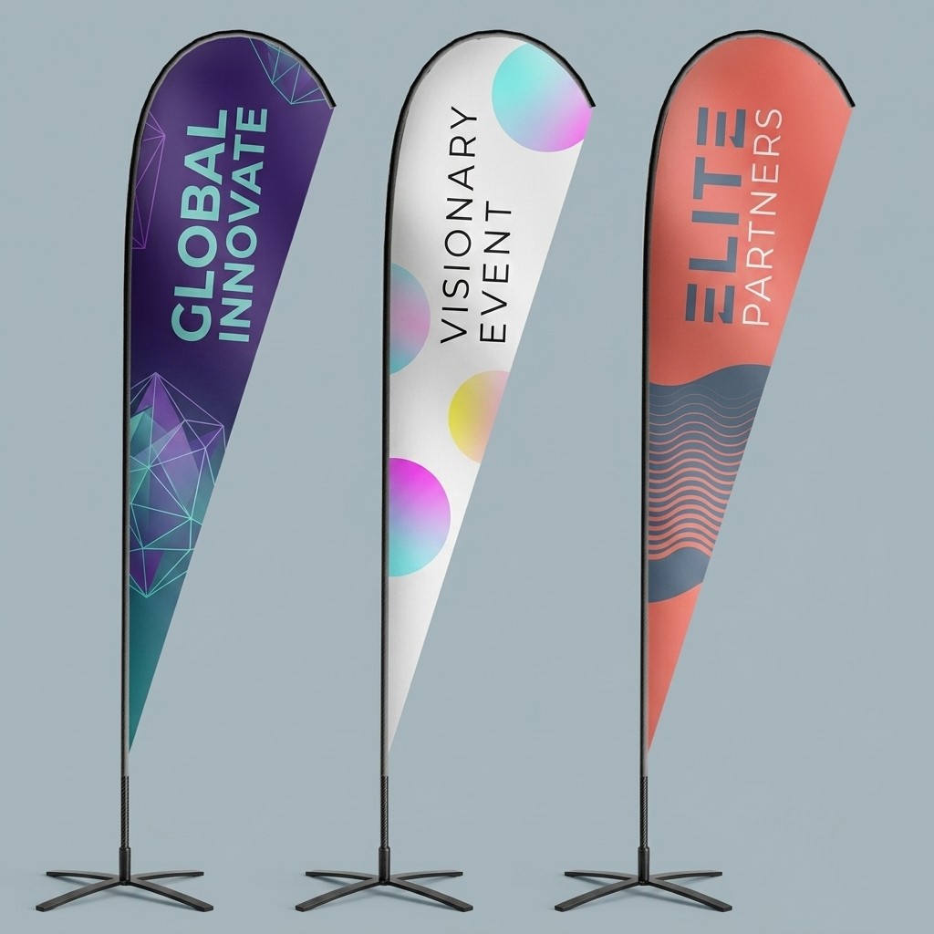 Tear Drop Banners – Small Size (3.5 M)